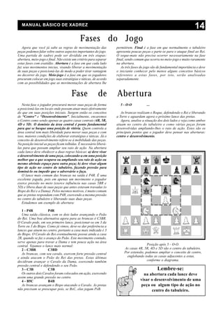 Manual básico de xadrez